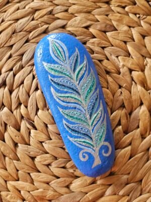 Plume bleue et grise – Image 3