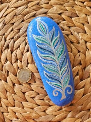 Plume bleue et grise – Image 6
