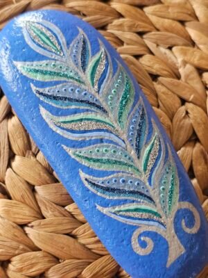 Plume bleue et grise – Image 5