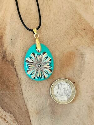 Collier vert émeraude.1 – Image 4