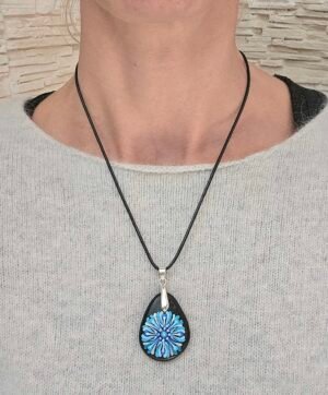 ✨ Collier noir et bleu ✨ – Image 8