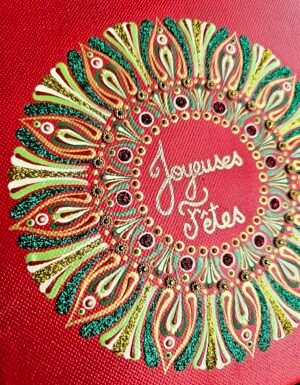 Mandala "Joyeuses Fêtes" – Image 4
