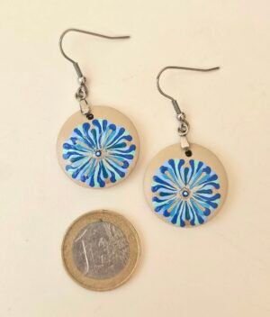 Boucles beiges et bleues.1 – Image 3