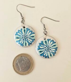 Boucles argentées et bleues.1 – Image 3