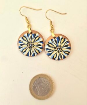 Boucles cuivrées et bleues.1 – Image 3