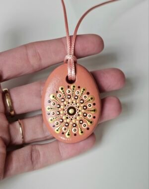 Collier abricot.1 – Image 2