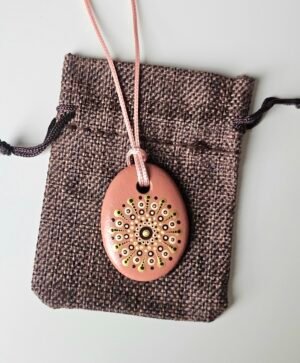 Collier abricot.1 – Image 4