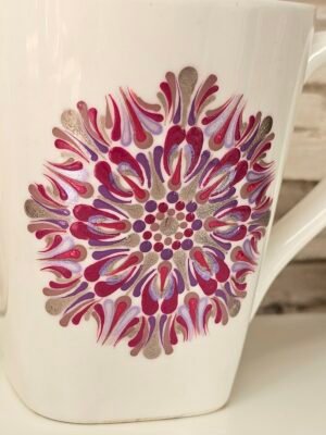 Tasse mandala violet – Image 6