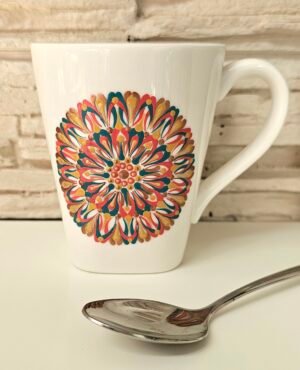 Tasse mandala multicolore